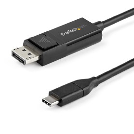 StarTech.com Cavo adattatore da USB C a DisplayPort 1.2 da 2m - Cavo video bidirezionale da DP a USB-C o USB-C a DP (CDP2DP2MBD) StarTech.com Cavo adattatore da USB C a DisplayPort 1.2 da 2m - Cavo video bidirezionale da DP a USB-C o USB-C a DP (CDP2DP2MBD)