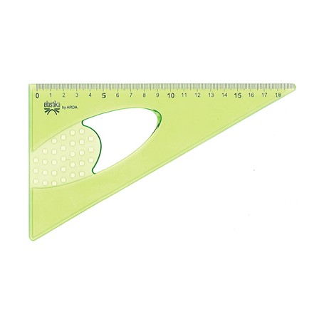 ARDA Elastika Triangolo 350 mm Plastica Verde 1 pz (EL6035)
