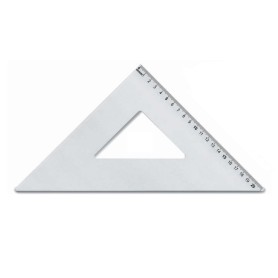 ARDA 18040 Righello da scrivania 350 mm Alluminio 1 pz (18040A)