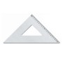 ARDA 18040 Righello da scrivania 350 mm Alluminio 1 pz (18040A)