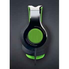 Gioteck TX-30 Auricolare Cablato A Padiglione Giocare Nero, Verde (TX30XB1-12-MU)