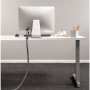 Fellowes CableZip Pavimento Tubo flessibile per cavo Argento 1 pz (9929801)