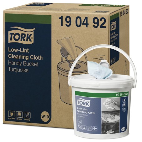 Tork 190492 Panno per la Pulizia Carta Turchese 4 pz (190492)