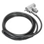 Targus ASP95GL cavo di sicurezza Argento 2 m