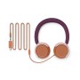 Philips TAK2000MP/00 cuffia e auricolare Cuffie Cablato A Padiglione Musica e Chiamate USB tipo-C Arancione, Viola, Rosa