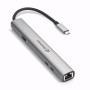 Sharkoon 4044951040704 hub di interfaccia 1250 Mbit/s Grigio scuro
