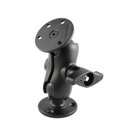 RAM Mounts RAM-D-101U-C-IN1 kit di fissaggio Nero Alluminio, Gomma