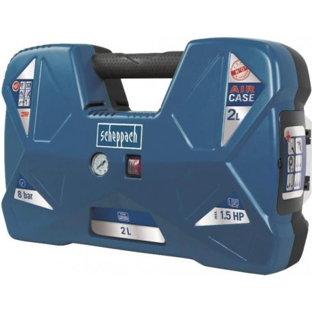 Scheppach Druckluft-Kompressor Aircase 2 l 8 bar (5906118901)