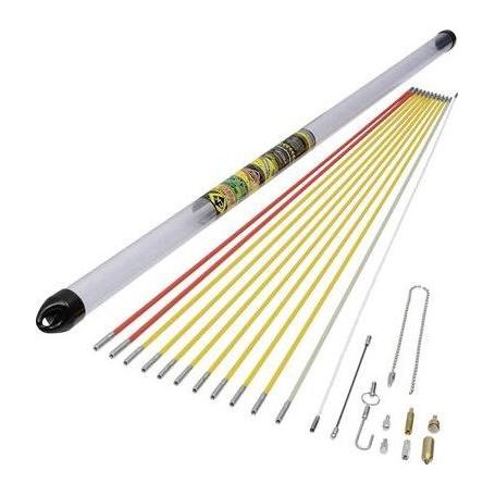 C.K. MightyRod PRO Kabeleinziehstangen 12 m Super Satz T5422 1 Set (T5422)