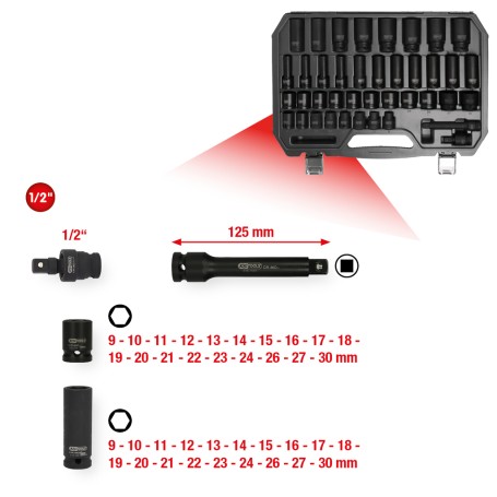 KS Tools 515.0065 bussola e set di bussole