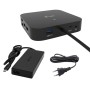 i-tec USB-C HDMI Dual DP Docking Station with Power Delivery 100 W + Universal Charger 100 W (C31TRI4KDPDPRO100)