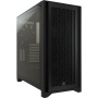 Corsair 4000D RGB Midi Tower Nero (CC-9011240-WW)