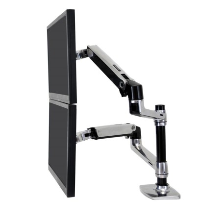 LX Dual Monitor Arm (silber) (45-248-026)