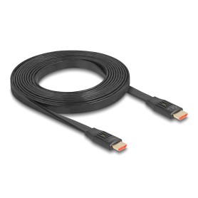 High Speed HDMI-Flachbandkabel 48 Gps 8K 60Hz (schwarz, 3 Meter) (81003)