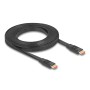 High Speed HDMI-Flachbandkabel 48 Gps 8K 60Hz (schwarz, 3 Meter) (81003)