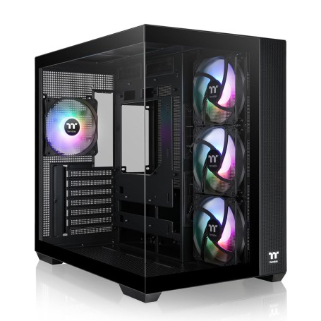 View 380 TG ARGB  (schwarz, Tempered Glass x 2) (CA-1Z2-00M1WN-00)