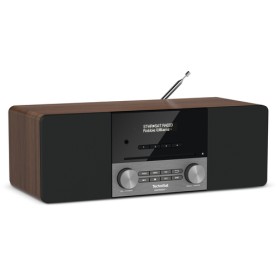 TechniSat DigitalRadio 3 Portatile Analogico e digitale Nero, Argento, Noce (0004/3913)