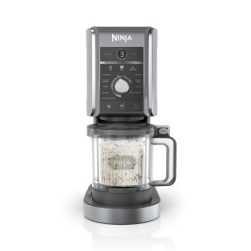 CREAMi Deluxe Eismaschine NC501EU (schwarz/silber, fr 2.100ml Eiscreme, 800 Watt)