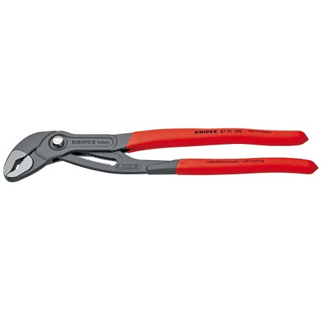 Cobra 87 01 300, 300mm (schwarz/rot, Wasserpumpenzange, 30-fach verstellbar)
