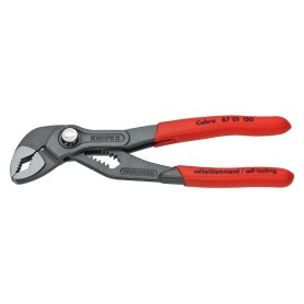 Cobra 87 01 150, 150mm, Rohr- / Wasserpumpen-Zange (schwarz/rot, Wasserpumpenzange, 11-fach verstellbar)