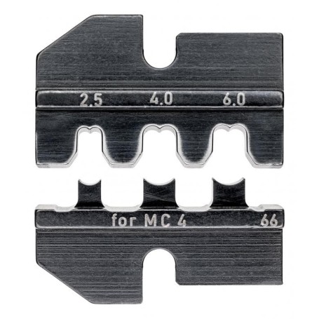 Crimpeinsatz 97 49 66 fr Solar-Steckverbinder MC4 (fr KNIPEX Crimp-Systemzange Artikel-Nr. 97 43 xx)