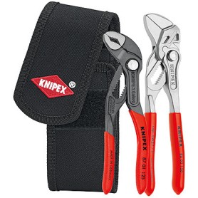 Mini-Zangenset 002072V01, 2-teilig (rot/schwarz, in Werkzeug-Grteltasche) (00 20 72 V01)