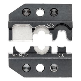 Crimpeinsatz fr Solar-Steckverbinder MC4 (6 mm) (fr KNIPEX Crimp-Systemzange Artikel-Nr. 97 43 xx) (97 49 66 6)