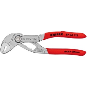 Cobra Rohr- / Wasserpumpen-Zange 87 03 125 (rot, Lnge 125mm, fr Rohre bis 1")
