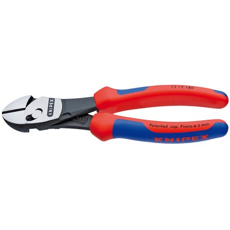 TwinForce Hochleistungs-Seitenschneider (rot/blau, 73 72 180)