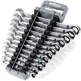 Ringratschen-Gabelschlssel-Set, 12-teilig (SW 8 - 19mm) (44665)