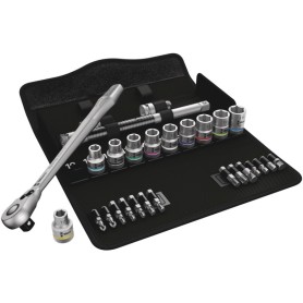 Zyklop Metal-Knarrensatz 8100 SC 8 (mit Umschaltknarre, 1/2") (05004078001)