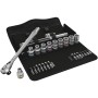 Zyklop Metal-Knarrensatz 8100 SC 8 (mit Umschaltknarre, 1/2") (05004078001)