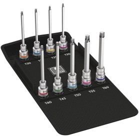 8767 C HF 3 Zyklop Bitnuss-Satz TORX (9-teilig, 1/2", T20 bis T60, mit Haltefunktion) (05004212001)