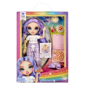 Rainbow High Junior High PJ Party Fashion Doll- Violet (Purple) (503705-EUC)