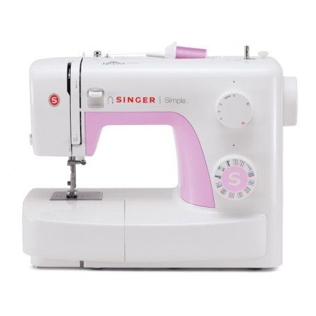 Mechanische Nhmaschine Simple 3223 (wei/pink)