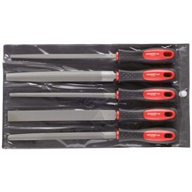 red Feilensatz, 5-teilig (rot/schwarz) (R93000005)