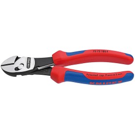 TwinForce Hochleistungs-Seitenschneider (rot/blau, 7372180F, mit ffnungsfeder) (73 72 180 F)
