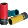 Kraft Steckschlssel 903 SPC/3, 1/2" (mehrfarbig, mit farbigen Hlsen, fr Alu-Felgen) (903SPC/3)