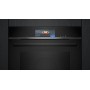 Siemens iQ700 HS758G3B1 forno a vapore Media Nero Touch