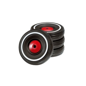 Bobby Car Classic Flsterreifen Set (schwarz) (800001260)