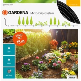 Micro-Drip-System Start-Set Pflanzreihen S (schwarz, 15 Meter) (13010-20)