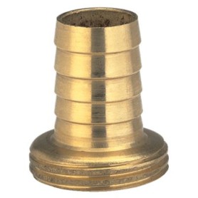 Messing-Schlauchverschraubung  G 3/4"-AG (1-teilig, fr 1/2"-Schluche) (07146-20)