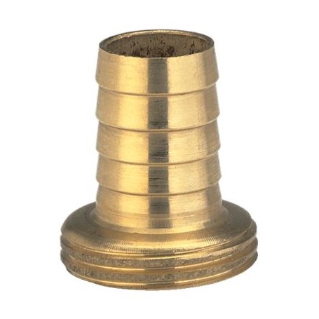 Messing-Schlauchverschraubung  G 3/4"-AG (1-teilig, fr 1/2"-Schluche) (07146-20)