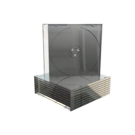 CD Slimcase black (100 Stck) (Bulk) (BOX21)