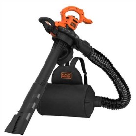 3-in-1 Elektro-Laubsauger BEBLV290-QS, Laubsauger/Laubblser (schwarz/orange, 2.900 Watt)