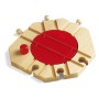 World Mechanische Drehscheibe (holz/rot) (33361)