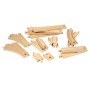 World Mittleres Schienensortiment (holz) (33402)