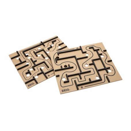 Labyrinth Ersatzplatten (braun/schwarz) (34030)