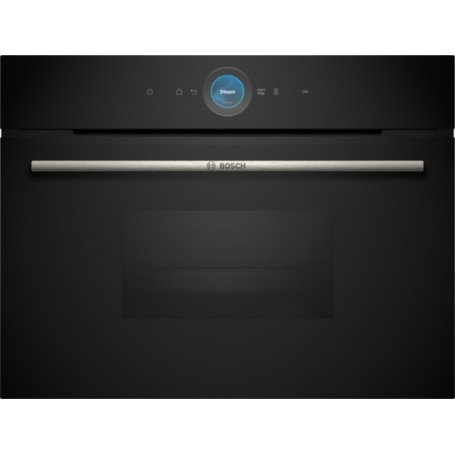 Bosch Serie 8 CDG714XB1 forno a vapore Piccolo Nero Touch