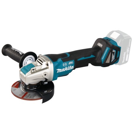 X-LOCK Akku-Winkelschleifer DGA519Z, 18Volt (blau/schwarz, ohne Akku und Ladegert)